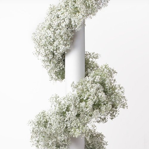 White Baby's Breath Garland - Absolute Weddings And Events