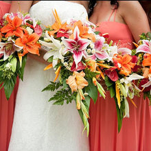Load image into Gallery viewer, Tropical Wedding Bouquets - 48LongStems.com
