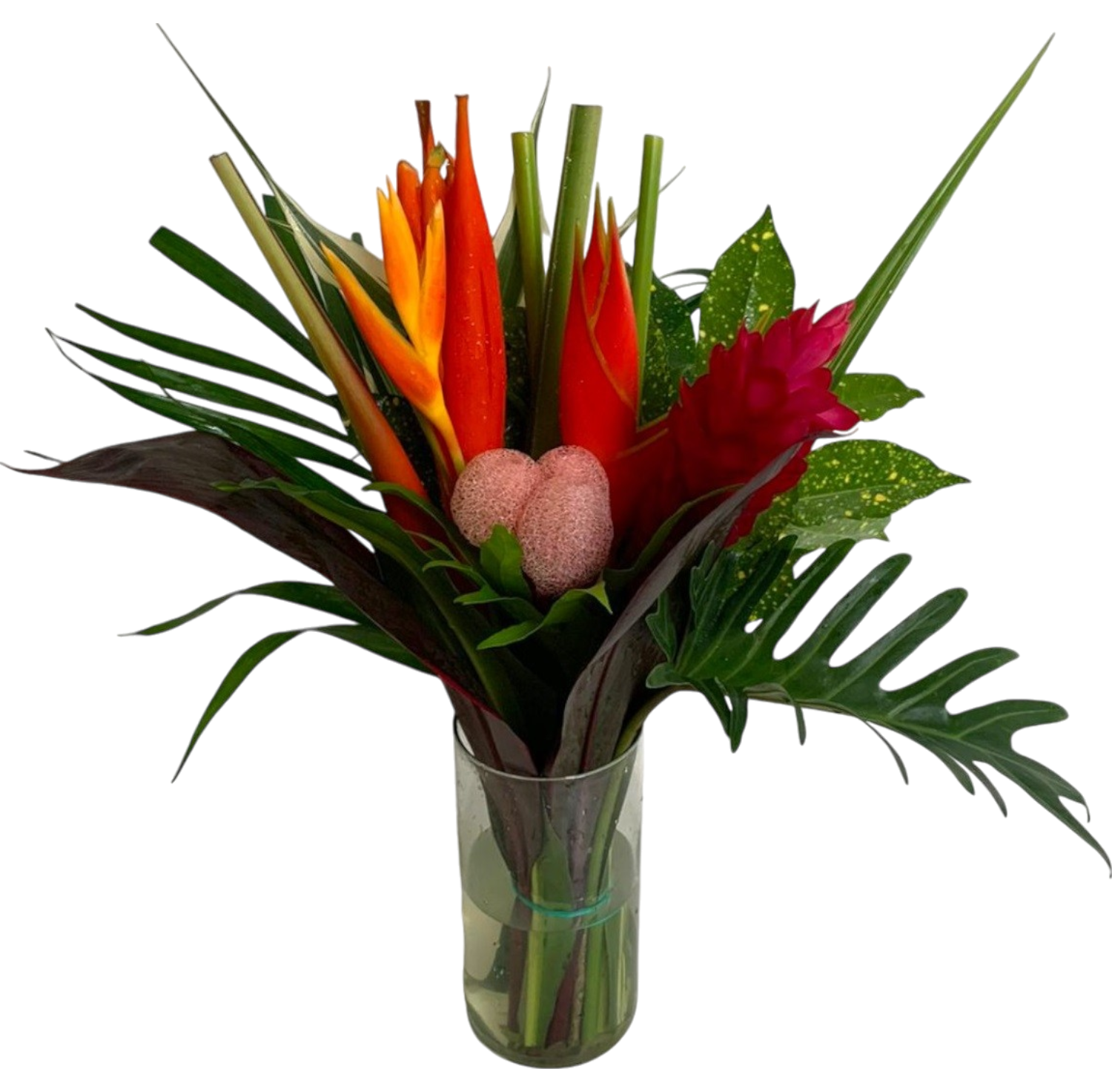 Plus Size Lua Fuego Centerpieces - 48LongStems.com