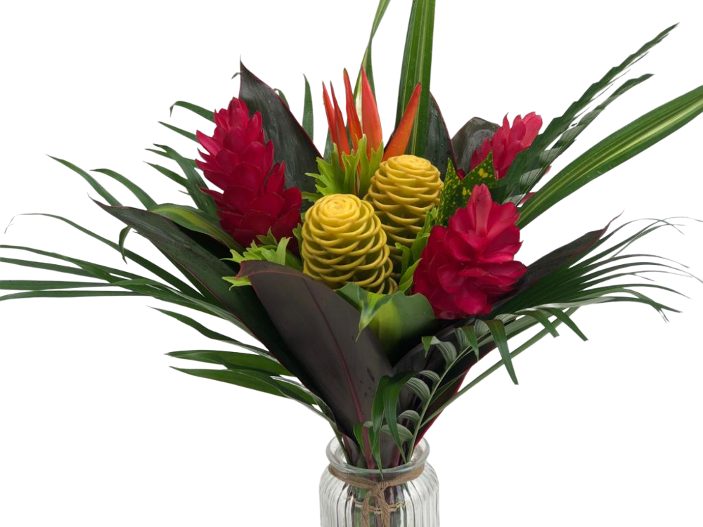 Medium Shampoo Tropical Centerpieces - 48LongStems.com