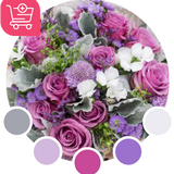 Lovely Lavender Pre-Made Wedding Bouquets