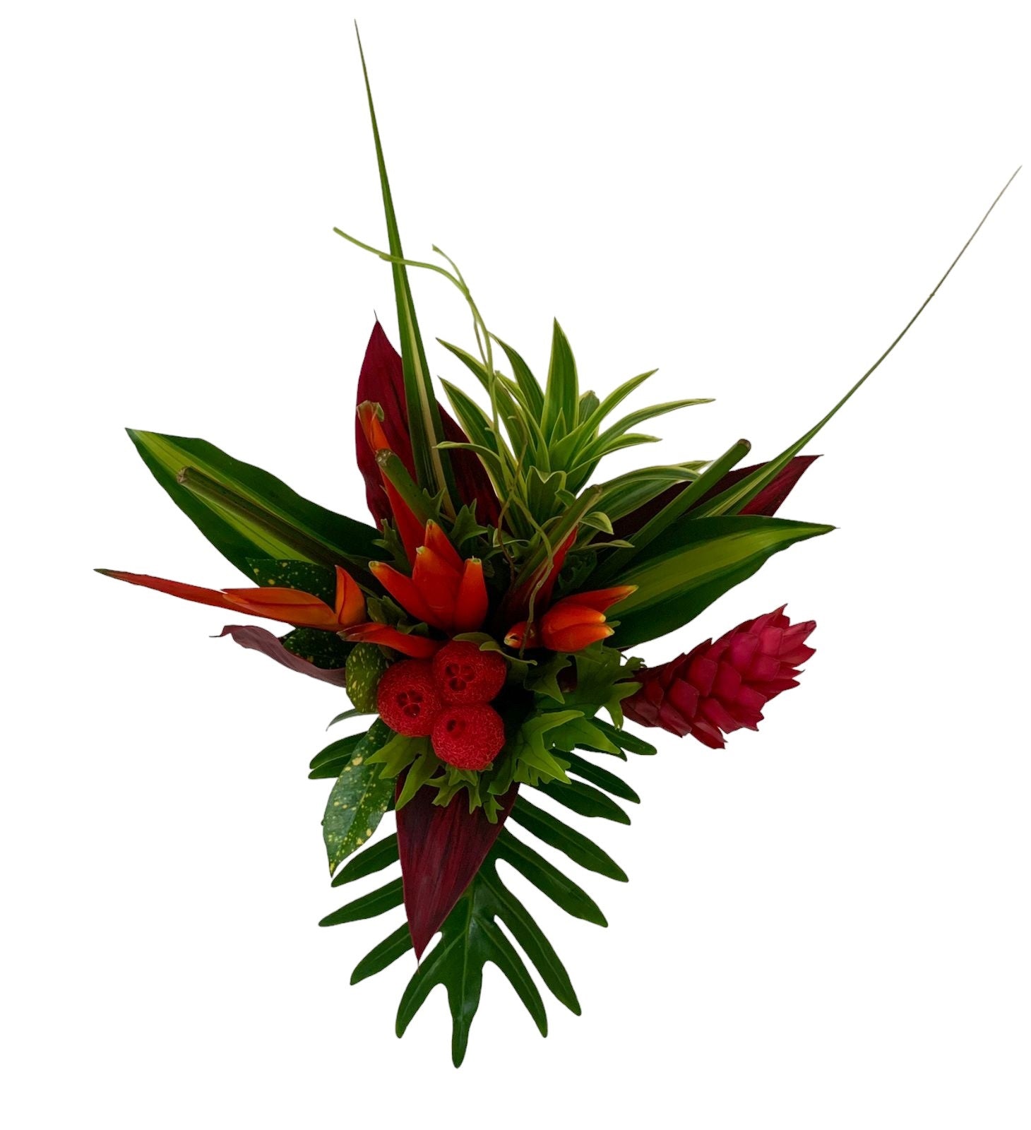 Plus Size Confeti Red Centerpieces - 48LongStems.com