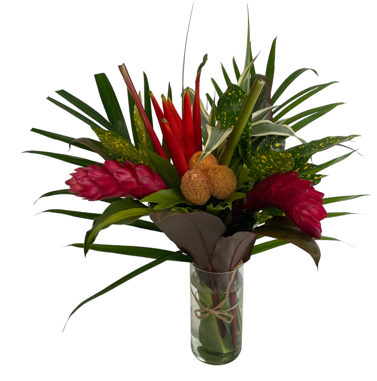 Plus Size Confeti Red Centerpieces - 48LongStems.com