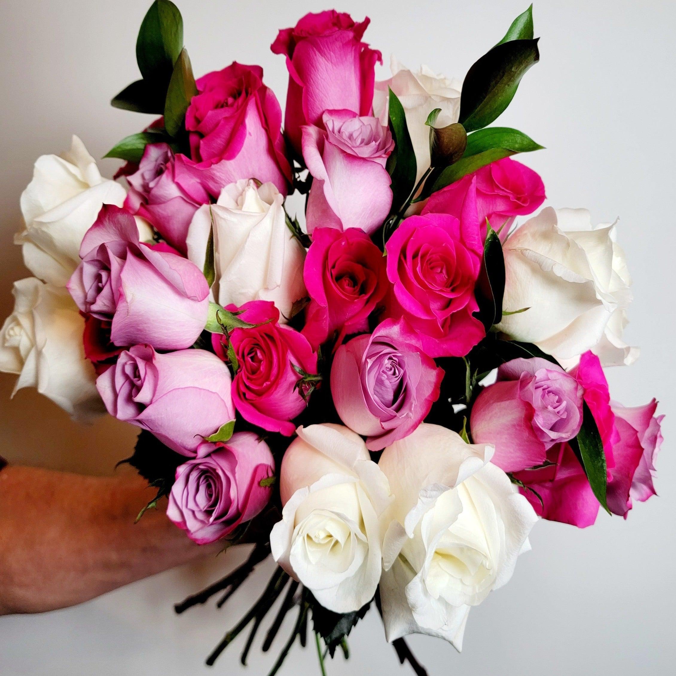 Love Always Assorted Rose Bouquet | Assorted Rose Bouquet – 48LongStems.com
