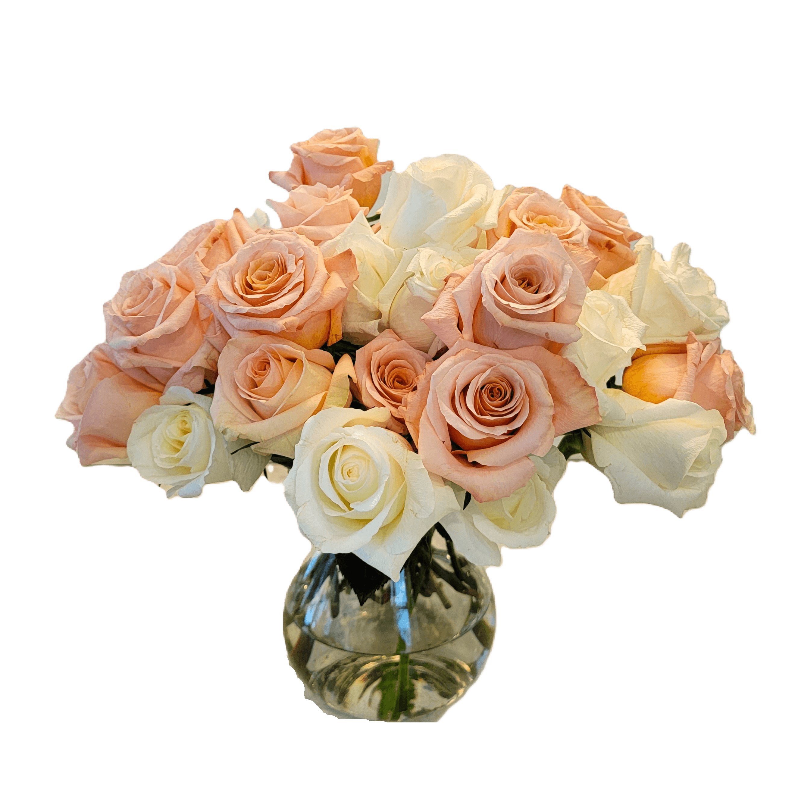 Peaches & Cream - 48LongStems.com