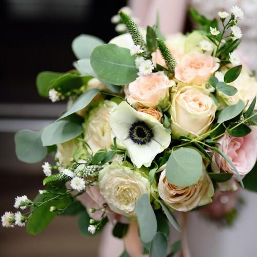 Beautiful Blush Wedding Bouquet - 48LongStems.com