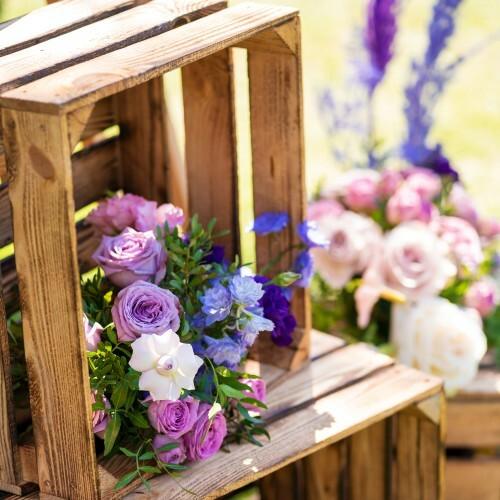 Blue and Lavender Wedding Ideas - 48LongStems.com
