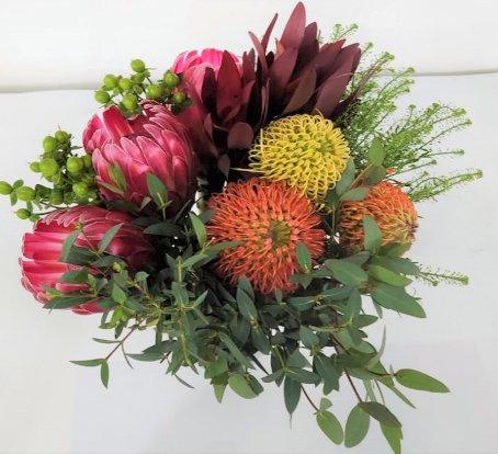Brenda Protea & Pin Cushion DIY Bouquet Kit - 48LongStems.com
