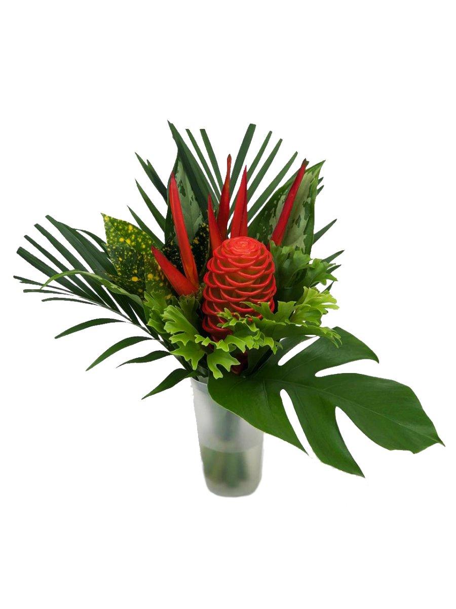 Fun Size Brushed Tropical Centerpieces - 48LongStems.com