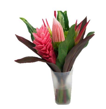 Fun Size Miracle Pink Tropical Centerpieces - 48LongStems.com