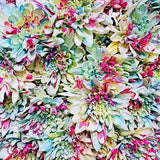 Marshmallow Cupcake Turquoise Confetti Mum Bouquets - 48LongStems.com