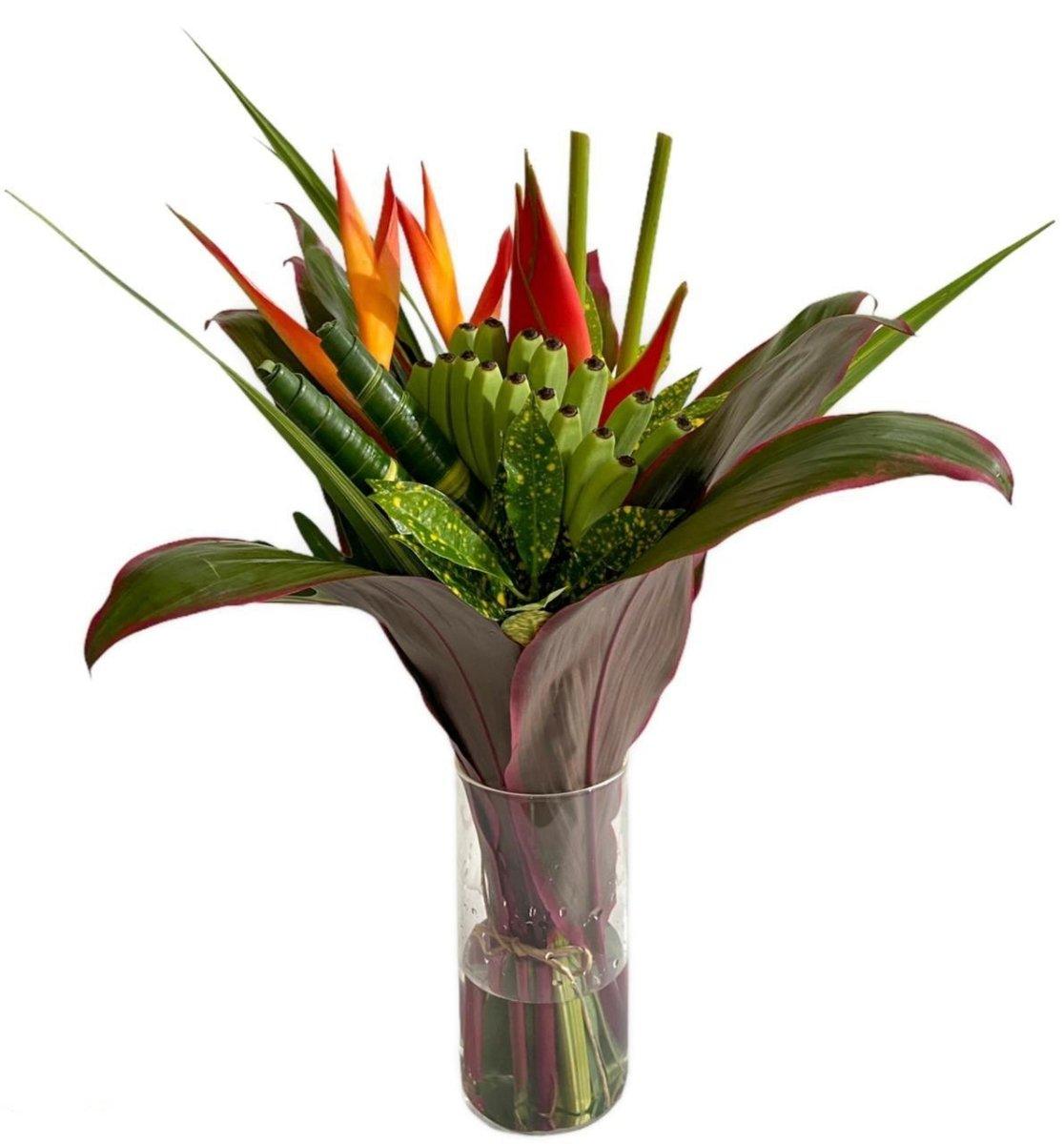 Medium Calipso Tropical Centerpieces - 48LongStems.com