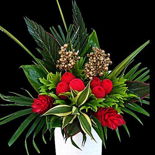 Medium Treasure Tropical Centerpieces - 48LongStems.com